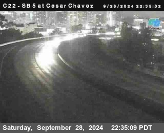 SB 5 at Cesar E Chaves Prkwy