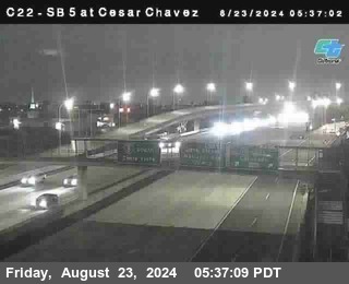 SB 5 at Cesar E Chaves Prkwy