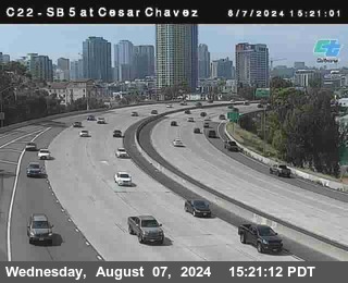 SB 5 at Cesar E Chaves Prkwy