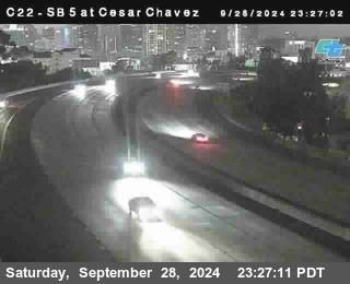 SB 5 at Cesar E Chaves Prkwy