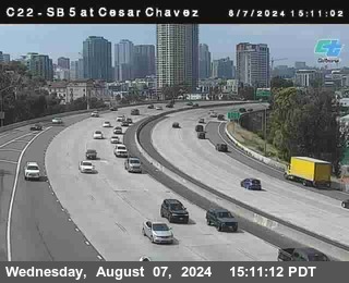 SB 5 at Cesar E Chaves Prkwy