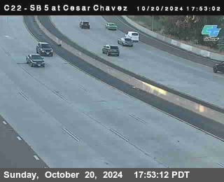 SB 5 at Cesar E Chaves Prkwy