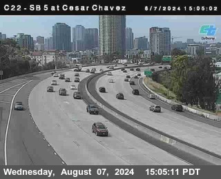 SB 5 at Cesar E Chaves Prkwy