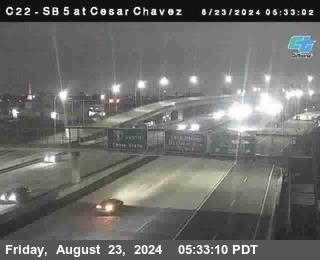 SB 5 at Cesar E Chaves Prkwy