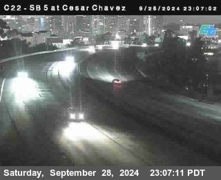 SB 5 at Cesar E Chaves Prkwy