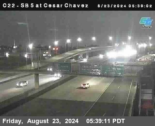 SB 5 at Cesar E Chaves Prkwy