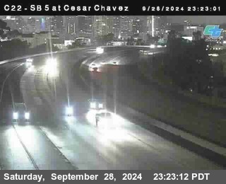 SB 5 at Cesar E Chaves Prkwy