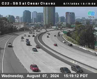 SB 5 at Cesar E Chaves Prkwy