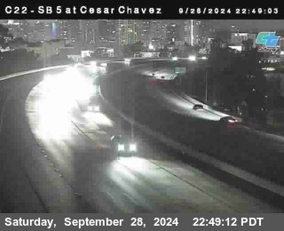 SB 5 at Cesar E Chaves Prkwy