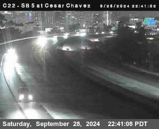 SB 5 at Cesar E Chaves Prkwy