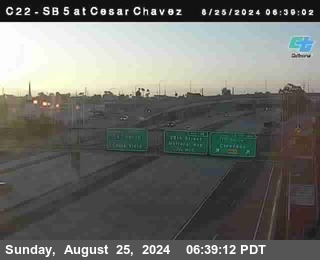 SB 5 at Cesar E Chaves Prkwy