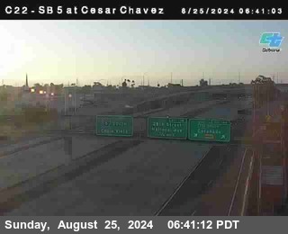 SB 5 at Cesar E Chaves Prkwy