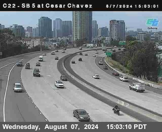 SB 5 at Cesar E Chaves Prkwy