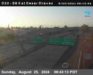 SB 5 at Cesar E Chaves Prkwy