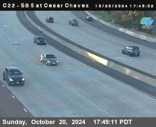 SB 5 at Cesar E Chaves Prkwy