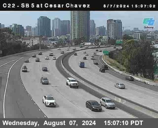 SB 5 at Cesar E Chaves Prkwy