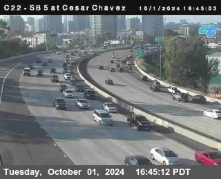 SB 5 at Cesar E Chaves Prkwy