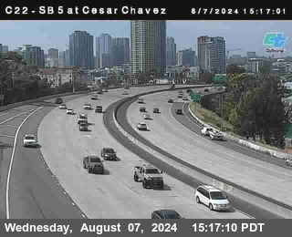 SB 5 at Cesar E Chaves Prkwy