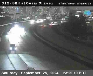 SB 5 at Cesar E Chaves Prkwy