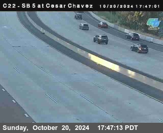 SB 5 at Cesar E Chaves Prkwy