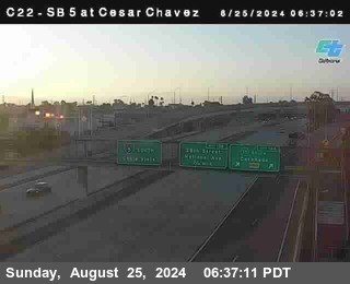 SB 5 at Cesar E Chaves Prkwy