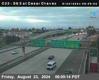 SB 5 at Cesar E Chaves Prkwy