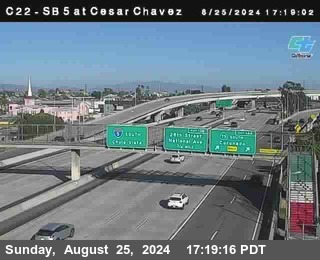 SB 5 at Cesar E Chaves Prkwy