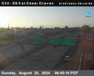 SB 5 at Cesar E Chaves Prkwy