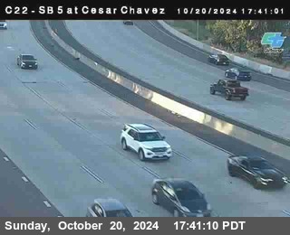 SB 5 at Cesar E Chaves Prkwy