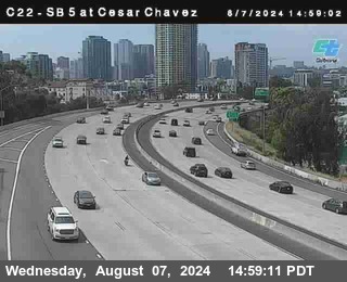 SB 5 at Cesar E Chaves Prkwy