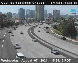 SB 5 at Cesar E Chaves Prkwy