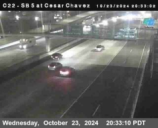 SB 5 at Cesar E Chaves Prkwy