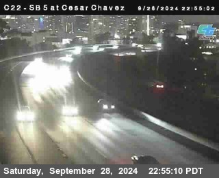 SB 5 at Cesar E Chaves Prkwy