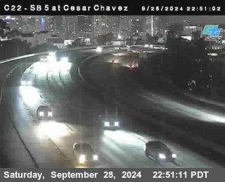 SB 5 at Cesar E Chaves Prkwy