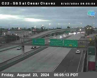 SB 5 at Cesar E Chaves Prkwy