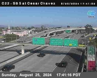 SB 5 at Cesar E Chaves Prkwy