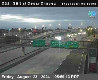 SB 5 at Cesar E Chaves Prkwy