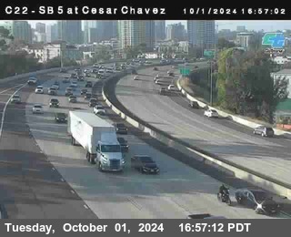 SB 5 at Cesar E Chaves Prkwy