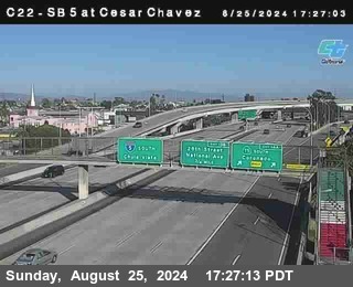 SB 5 at Cesar E Chaves Prkwy