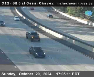 SB 5 at Cesar E Chaves Prkwy