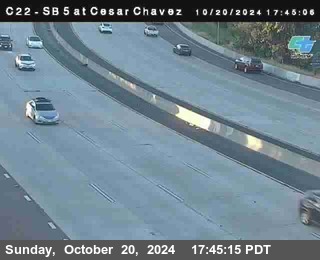 SB 5 at Cesar E Chaves Prkwy