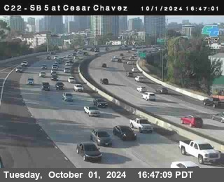 SB 5 at Cesar E Chaves Prkwy