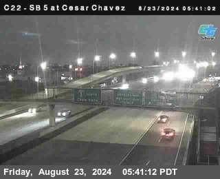 SB 5 at Cesar E Chaves Prkwy