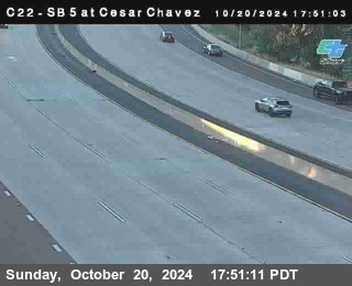 SB 5 at Cesar E Chaves Prkwy