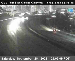 SB 5 at Cesar E Chaves Prkwy