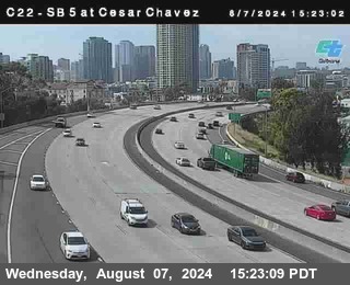 SB 5 at Cesar E Chaves Prkwy