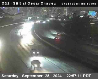 SB 5 at Cesar E Chaves Prkwy