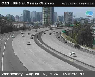 SB 5 at Cesar E Chaves Prkwy