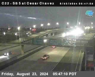 SB 5 at Cesar E Chaves Prkwy