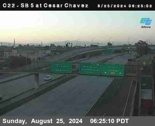 SB 5 at Cesar E Chaves Prkwy